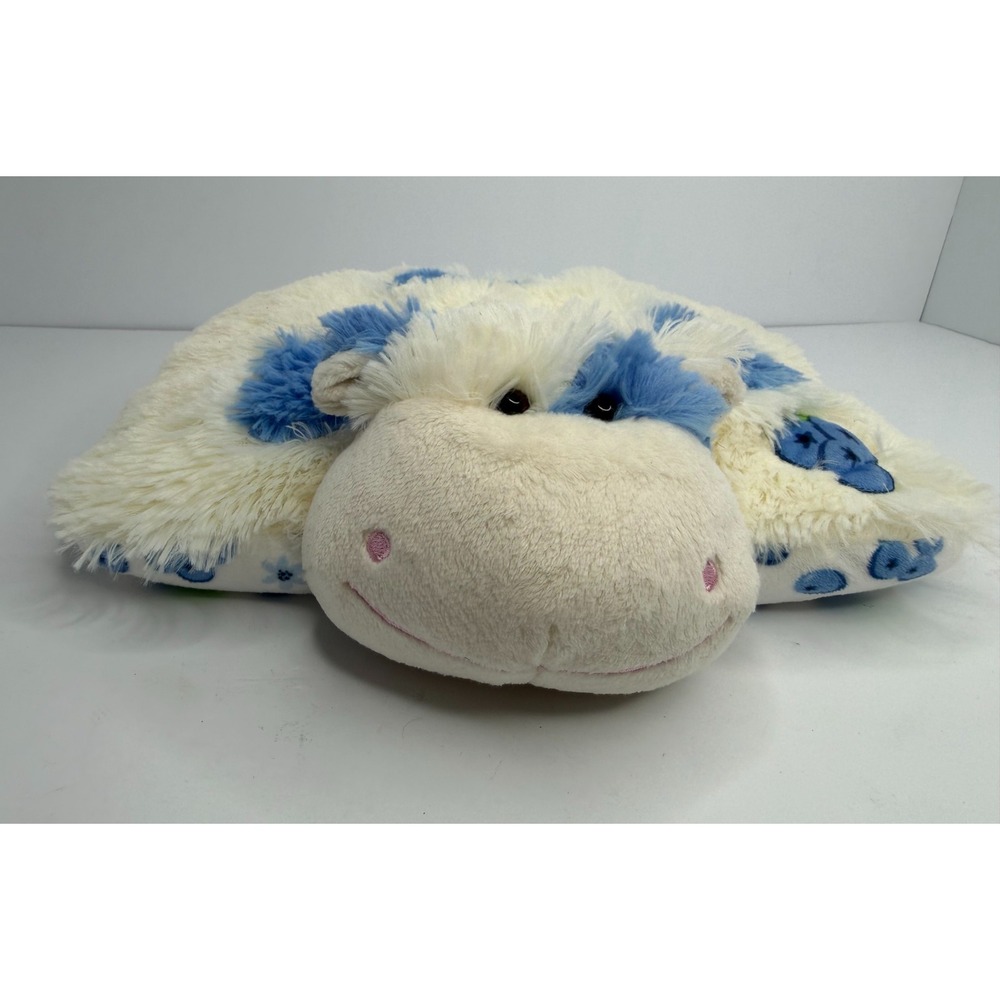 Pillow Pets Blueberry Scented Cow 12" Mini Collectible Plush Stuffed Animal Rare